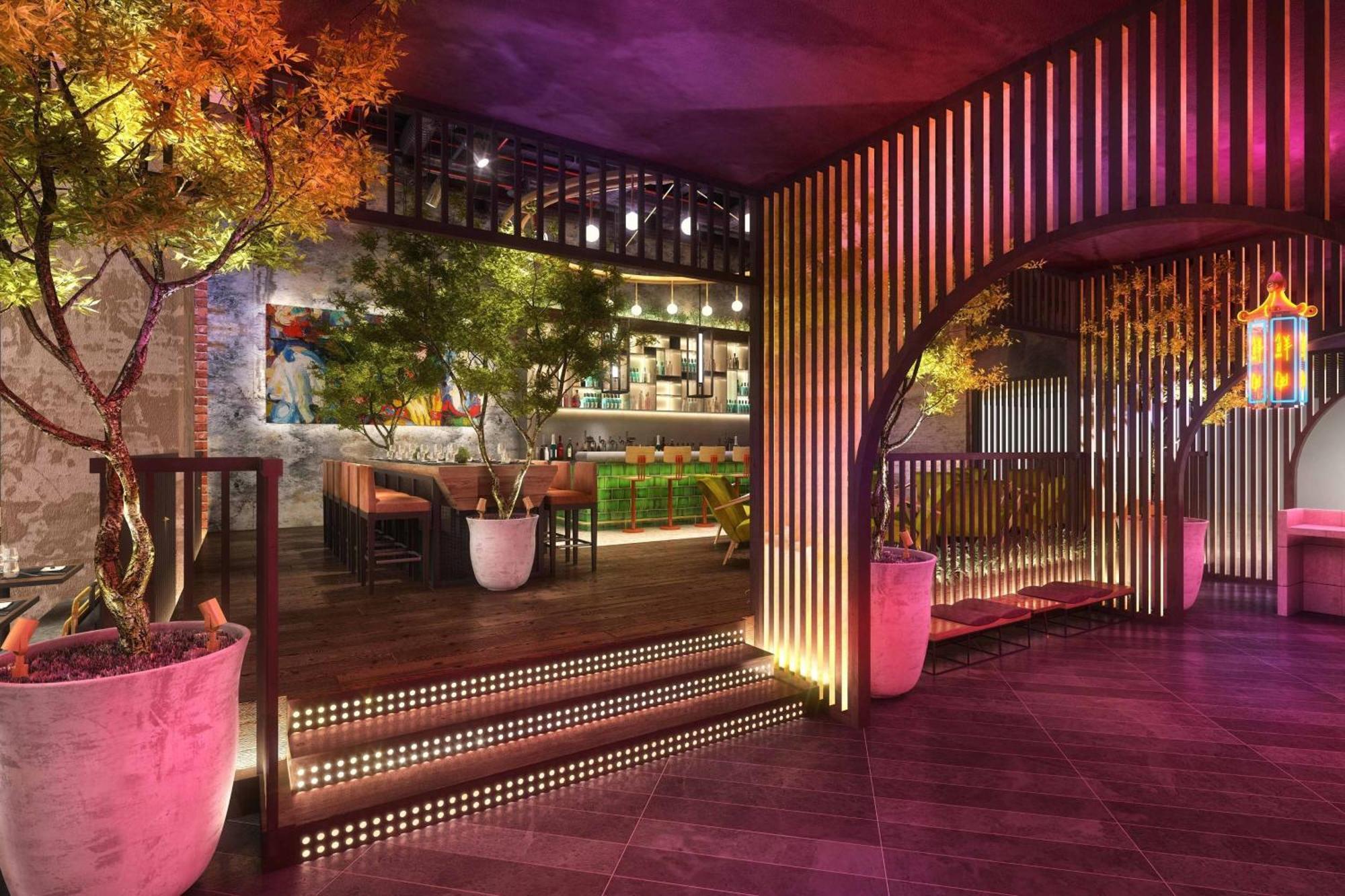 Hotel Aloft Dubai Creek Exterior foto