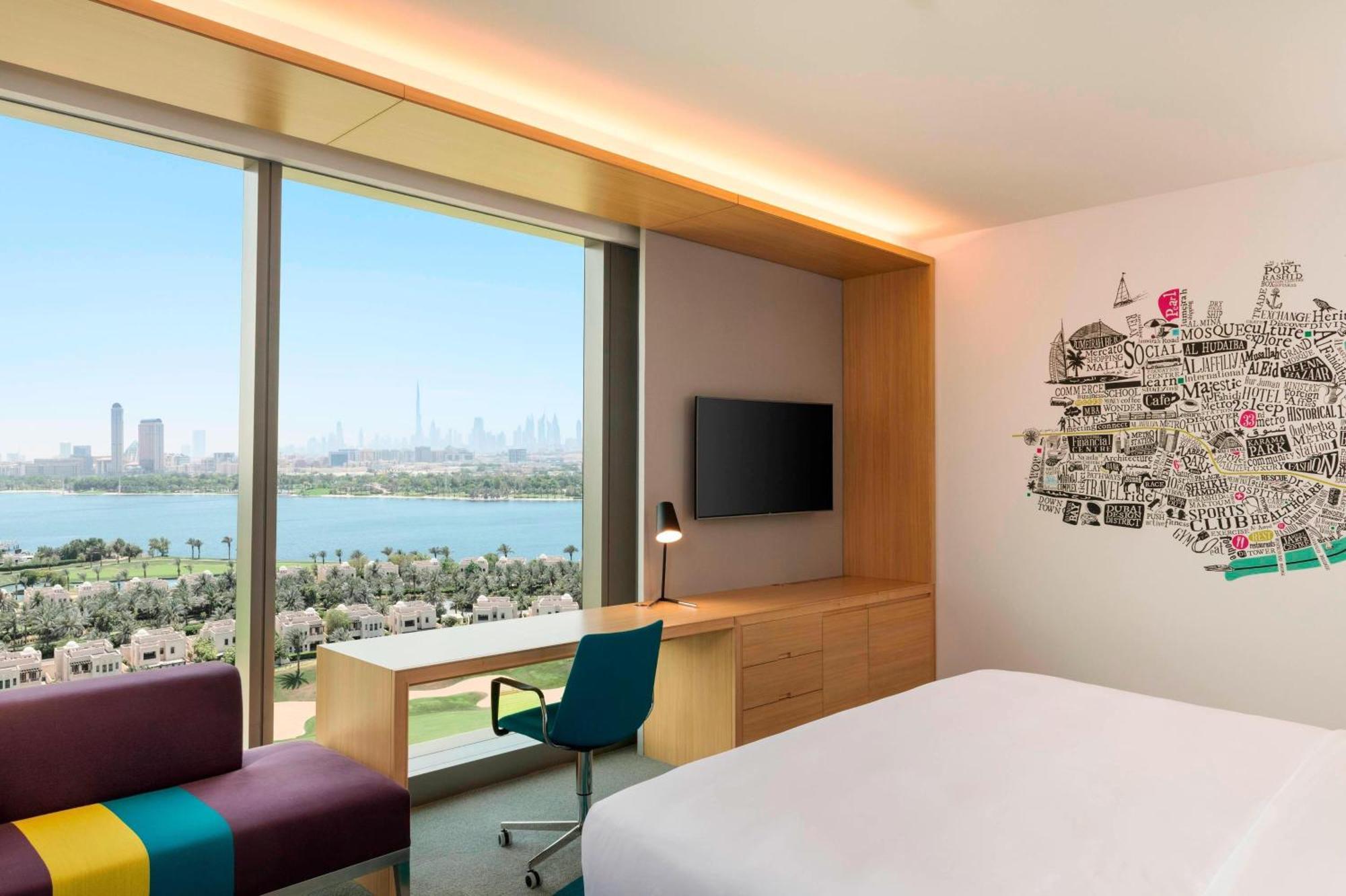 Hotel Aloft Dubai Creek Exterior foto